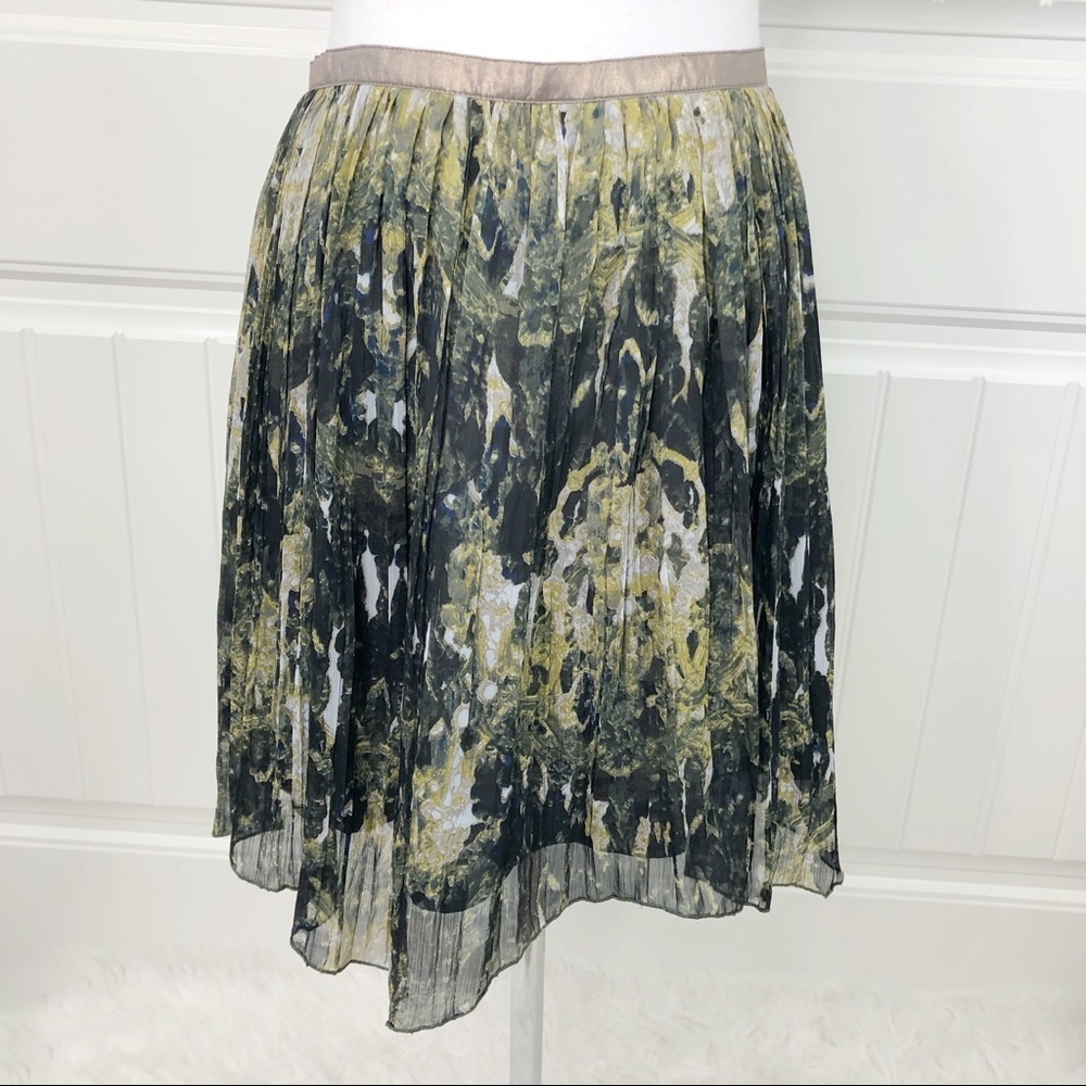 Jack By BB Dakota Green Grey Harley Poof Skirt S